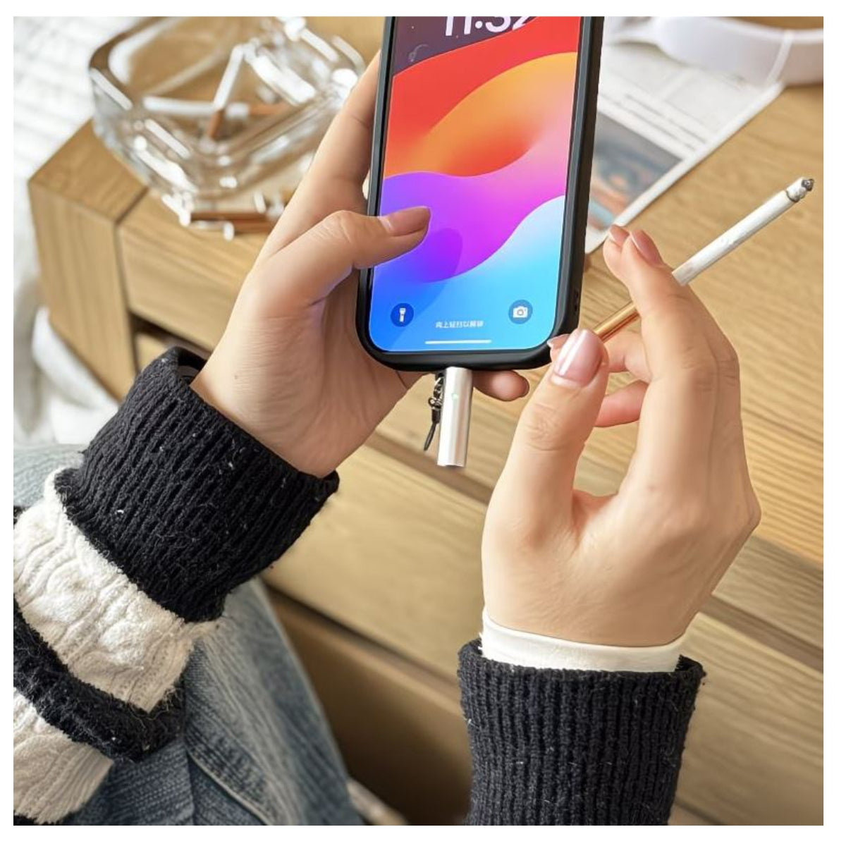 Encendedor Electrico USB-C para celular